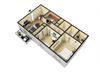 2 Bedroom, 2 Bathroom